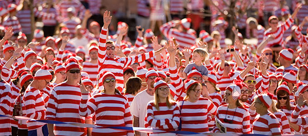 Crowd of Waldos